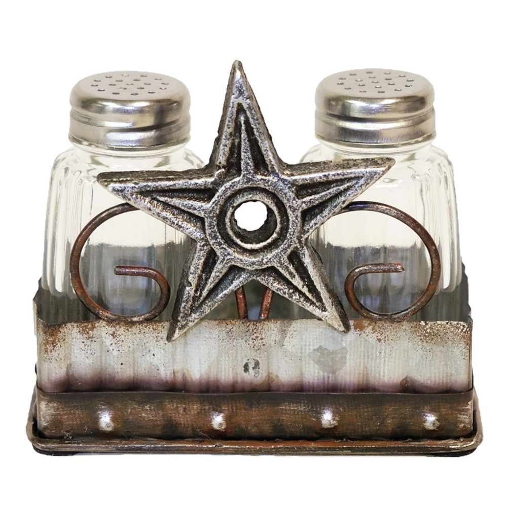 Lone Star Salt And Pepper Shakers Set